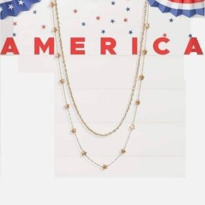 Park Lane Gold Anerica Star Necklace